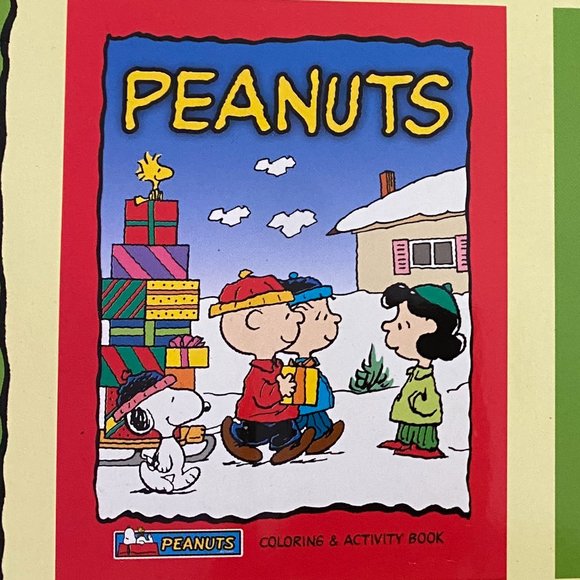 Peanuts Holiday Fun Coloring & Activity Book - Picture 4 of 4